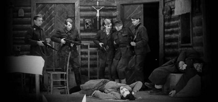 Premiere September 13, 1944 / A Play in three acts based on the national liberation struggle in the Slovenian Styria
Director Lojze Potokar
Scenographer Alenka Gerlovič
Rutar, farmer and miller France Presetnik
Neža, his wife Ema Starc
Vida, their daughter Majda Dobovišek / Vladoša Simčič
Ferlež, miller's helper Jože Gale
Lenka, farm girl Draga Ahačič
Črešnik, crofter and railwayman Ivo Puhar/Dušan Mevlja
Mihol Jože Tiran
Dr. Mrož Stane Česnik
Partisan commanding officer Nace Simončič
Stage manager Nace Simončič